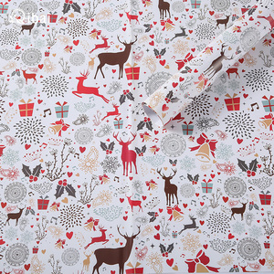 Papier cadeau de Noël Qibai papier couché épaissi papier d'emballage de boîte cadeau d'orignal d'<span class=keywords><strong>arbre</strong></span> de Noël - Product Image 4
