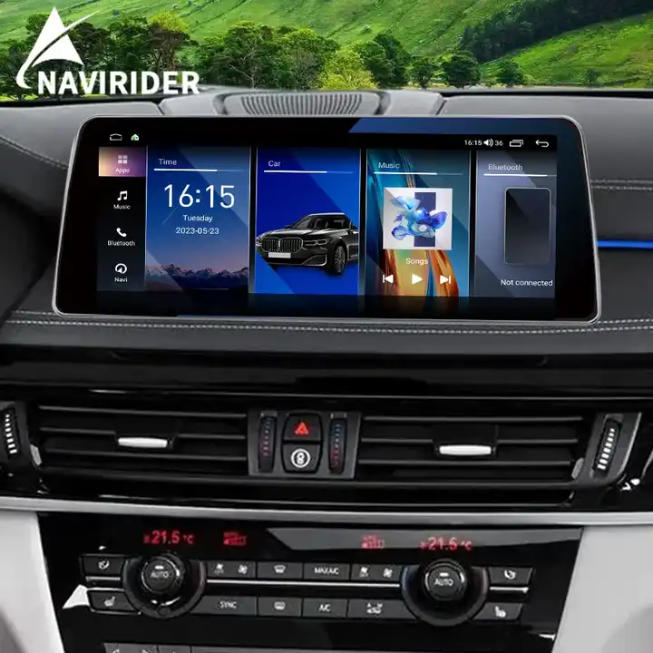 Carplay Navigation Multimedia Radio for BMW X5 E70 X6 E15 E16 2014 