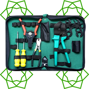 PV4.0 Solar <b>Crimping</b> <b>Tool</b> Kit with Metal <b>Wire</b> Crimper Cutter Stripper for Solar Connectors for Solar Installers - Product Image 1