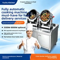 Machine de cuisson commerciale intelligente entièrement automatique pour hôtels et restaurants, équipement de cuisson multifonctionnel tout-en-un
