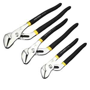 Jeu de pinces spéciales en acier au carbone à double articulation - Forgées à chaud, chromées trivalentes, pour le sertissage, le bricolage, le travail du bois et la <span class=keywords><strong>carrosserie</strong></span> - Product Image 1