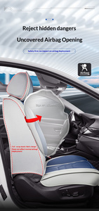 Coprisedili Auto Universali per Uso Quotidiano, Protezione Completa per Tutte le Stagioni, per <span class=keywords><strong>Dacia</strong></span> Sandero, <span class=keywords><strong>Duster</strong></span>, Logan, Spring, Upgrade per Interni Auto - Product Image 6