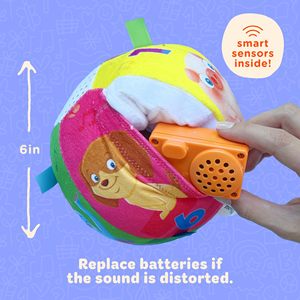 Pelota Sensorial Educativa con Música y Efectos de Sonido <span class=keywords><strong>para</strong></span> Bebés y Niños Pequeños con Autismo, de 6 a 12 Meses - Product Image 2