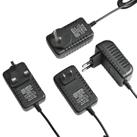 Vente directe d'usine, adaptateur d'alimentation 12v2a, adaptateur d'alimentation 12v1a AC vers DC, adaptateur 24w pour lampe LED universelle