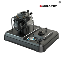 Moteur monocylindre Toyan FS-S100AT à fenêtre transparente, quatre temps, à méthanol/essence, modèle sur le thème du cinéma et de la télévision, à partir de 14 ans