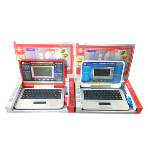 Ordinateur portable multifonction intelligent pour enfants, avec musique et dessins animés, <span class=keywords><strong>petit</strong></span>, en plastique, machine d'apprentissage, clavier, jouet éducatif, fonctionne sur piles - Product Image 1