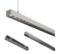 OEM/ODM ligne cible ledil low UGR19 module spot montage en surface bureau réglable blanc LED plafonnier linéaire lumières de grille