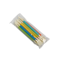 Lot de 9 couteaux à sculpter fondant avec ciseaux en plastique Outils de décoration de gâteaux
