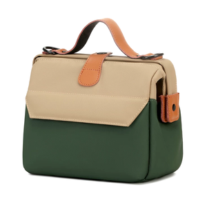 Bolso Bandolera Compacto para Cámara Profesional, Diseño Retro, PU Impermeable, Resistente a Impactos, Forro Desmontable, Convertible 3 en 1 - Product Image 1