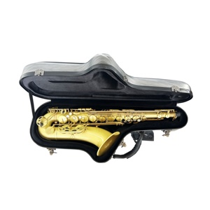 Saxophone ténor vintage jaune professionnel SEASOUND OEM JYTS103VGYW avec sonorité BB renforcée - Product Image 5