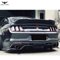 Aileron de voiture en fibre de carbone pour Ford Mustang S550 2015-2017, mise à niveau vers un aileron de style robot, kit carrosserie pour voitures