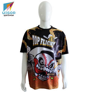 Premium 3D-Druck Hot Sale Team Jersey Coolmax Stoff Slow Pitch Softball Jersey - Product Image 1