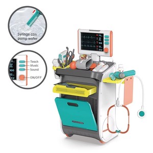 Nouvel Arrivage : Table d'opération de Simulation Éducative, Chariot d'Équipement Médical pour Jeu d'Imitation, Ensemble de Jouets de Docteur pour Enfants - Product Image 4
