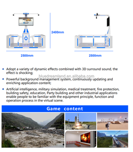 Plataforma Elevadora de Realidad Virtual 9D, Equipo de Realidad Virtual, Máquina Integrada Inteligente, Simulador de Extintor de Incendios para Seguridad en Obras de Construcción - Product Image 5