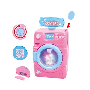 Nouvelle conception de jouets électroménagers de simulation pour enfants, <span class=keywords><strong>mini</strong></span> <span class=keywords><strong>lave</strong></span>-<span class=keywords><strong>linge</strong></span> à cylindre à pièces avec des bonbons - Product Image 4