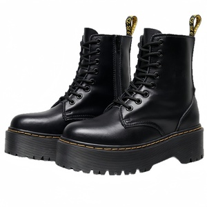 Nuova Tendenza: Stivali Retrò in Pelle con Suola Spessa, Taglie 35-44, Scarpe Invernali da Arrampicata per Uomo e <span class=keywords><strong>Donna</strong></span> - Product Image 5