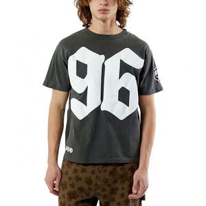 Camiseta personalizada con estampado de soplo Camiseta cuadrada para hombre con logotipo Camiseta con estampado de soplo - Product Image 1