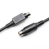 DIN4-poliger Stecker auf Eisen pulver kern DIN4PIN-Stecker ist für Adapter-Strom umwandlung kabel 0,4 m geeignet