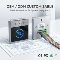 Sistema de Control de Acceso WCMI AC8630, Lector de Tarjetas RFID Universal con Escáner de Código QR e Interfaz Wiegand