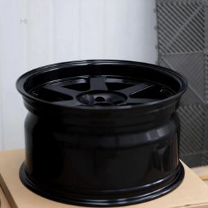 ล้อฟอร์จ Volk Racing TE37 SL Sport สีดำด้านแบบกดขึ้นรูป 5x114.3 5x100 5x112 5x120 สำหรับ BMW M340i Supra F80 F82 M3 M4 - Product Image 2