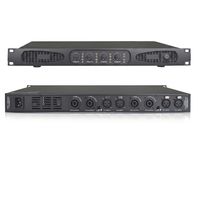 Amplificateur de puissance passif en métal de classe D professionnel MADON AK4350 4x500W 1U monté en rack numérique 4/8 ohms quatre canaux pour audio professionnel