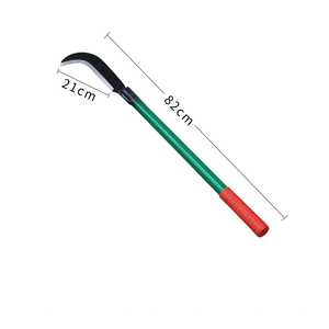 Falce per Taglio Erba da Giardinaggio Lama Curva Vintage per Taglio Erba Attrezzo Agricolo Esteso Coltello per Diserbo - Product Image 3