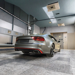 Vinilo Satinado Gris Cromo Mate para Envolver Automóviles, Adhesivo Gráfico para el Exterior del Vehículo - Product Image 3