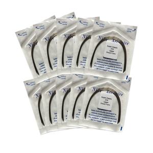 10 Pcs U/L Dental Ortho Super Elastic Niti Arch Wire Round  Ovoid/Natural/Square