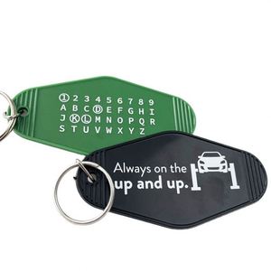 Custom Sublimation <b>Keychain</b> UV Printed Vintage Style Hotel and Motel Room Number Cartoon and <b>Anime</b> Inspired Design - Product Image 4