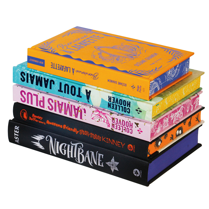 Custom Hardback Paperback Publishing Printing Services OEM Hardcover Books Bulk Printing
