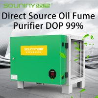 Purificateur électrostatique 10000 m³/h 99% pour cuisine commerciale, filtre ESP, équipement de précipitation électrostatique de fumée de cuisson, usine OEM