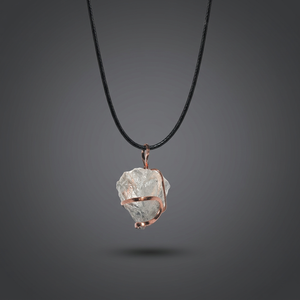Pendentif en agate naturelle argentée plaqué or rose, minimaliste, solitaire, charme pour tous les jours, bijoux unisexes - Product Image 2