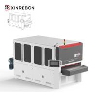 Machine à arrondir les bords et à ébavurer la tôle pour pièces découpées au laser ou au plasma |   Ceinture et brosse |   CE |   Alimentation automatique pour épaisseurs de 0,5 à 8 mm