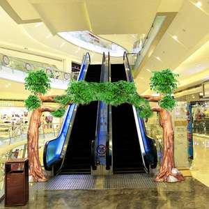 <b>Artificial</b> Ficus <b>Tree</b> Glass Fiber Large Size High Simulation For Mall Decoration - Product Image 1