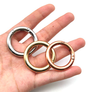 Yyx Vòng mùa xuân Snap móc <span class=keywords><strong>Carabiner</strong></span> mùa xuân cổng O vòng màu mùa xuân móc vòng <span class=keywords><strong>Carabiner</strong></span> - Product Image 2