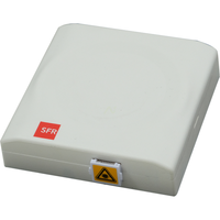 PTO 1FO 2FO Connecteur Traversée SC/APC Boîtier Prise SFR Externe Câble Fibre Optique avec Pigtail PTO Mural 0.9MM