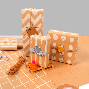 Papier kraft festif Conceptions de vacances rustiques - Product Image 5