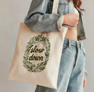 Capacity Eco Friendly Reusable 12oz Organic Cotton Heavy Duty Inner Pocket Shoulder Strap Custom Women <b>Tote</b> <b>Bag</b> for Shopping - Product Image 2