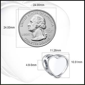 NINGAN Colliers pendentifs fins <span class=keywords><strong>en</strong></span> argent sterling 925 personnalisés Breloques photo personnalisées gravées coeur <span class=keywords><strong>arbre</strong></span> généalogique papa maman amour - Product Image 6