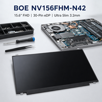 NV156FHM-N42 BOE d'origine de haute qualité LCM 15.6 "FHD 120Hz MEMC Module LCD industriel Interface EDP intégrateurs de système HMI/PLC
