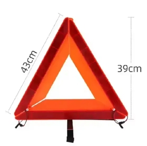 <span class=keywords><strong>E</strong></span>-<span class=keywords><strong>mark</strong></span> sertifikası yol acil işareti araba üçgen reflektör - Product Image 3