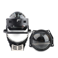 Lentille de projecteur BiLed haute luminosité 3,0 pouces 120W 10000LM pour système d'éclairage automobile