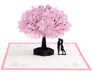 Biglietti Pop-up Love 3D <span class=keywords><strong>cartolina</strong></span> <span class=keywords><strong>regalo</strong></span> di san valentino con adesivi per busta invito a nozze biglietti d'auguri anniversario per lei - Product Image 4