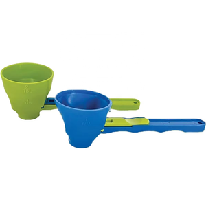 Reusable Food-Grade Measuring Scoop Volume-Marked Utensil for Kitchen Baking & Storage