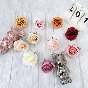 Têtes de <span class=keywords><strong>fleurs</strong></span> artificielles en gros pour décorations de mariage, Saint-Valentin et fournitures de décoration de fête DIY - Product Image 3