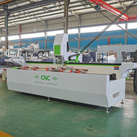 Machine de perçage et de fraisage CNC en aluminium CNC-3000 pour le traitement des profilés de fenêtres et de portes en aluminium