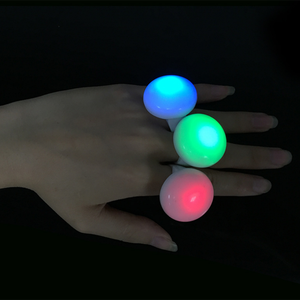 Dlly LED Ngón Tay Ánh Sáng Lên Đèn Thời Trang Nhấp Nháy LED Finger Ring Cho Đảng Cung Cấp - Product Image 2