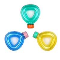 Bouteille d'eau pour enfants anti-fuite, sans BPA, écologique, de qualité alimentaire, design minimaliste, compatible eau bouillante, avec bouchon à paille personnalisable