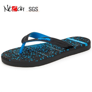 High Quality Men's <b>Sport</b> <b>Flip</b> <b>Flops</b> Anti-Skid Massage Insole EVA Beach Sandals Durable Outdoor Walking Slippers - Product Image 1