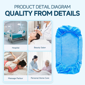 Lenzuola Monouso Mediche per Uso Ospedaliero in PP SMS Non Tessuto Certificato CE <span class=keywords><strong>Classe</strong></span> I - Product Image 3